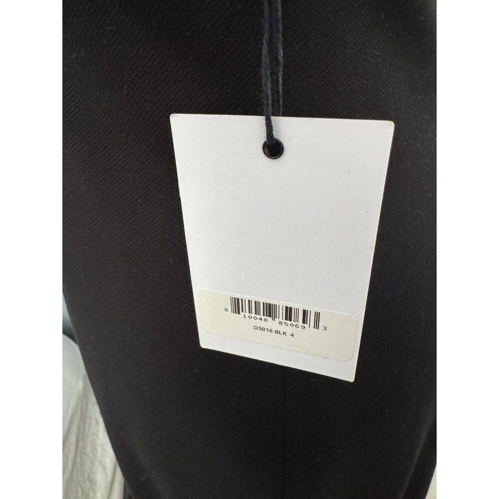 Deity New York Dress Women's 4 Black Sleeveless Sheath Cut Out Front - Picture 10 of 10